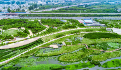 尋美家鄉(xiāng)河——水利工程學(xué)院暑期社會實(shí)踐走進(jìn)生態(tài)園